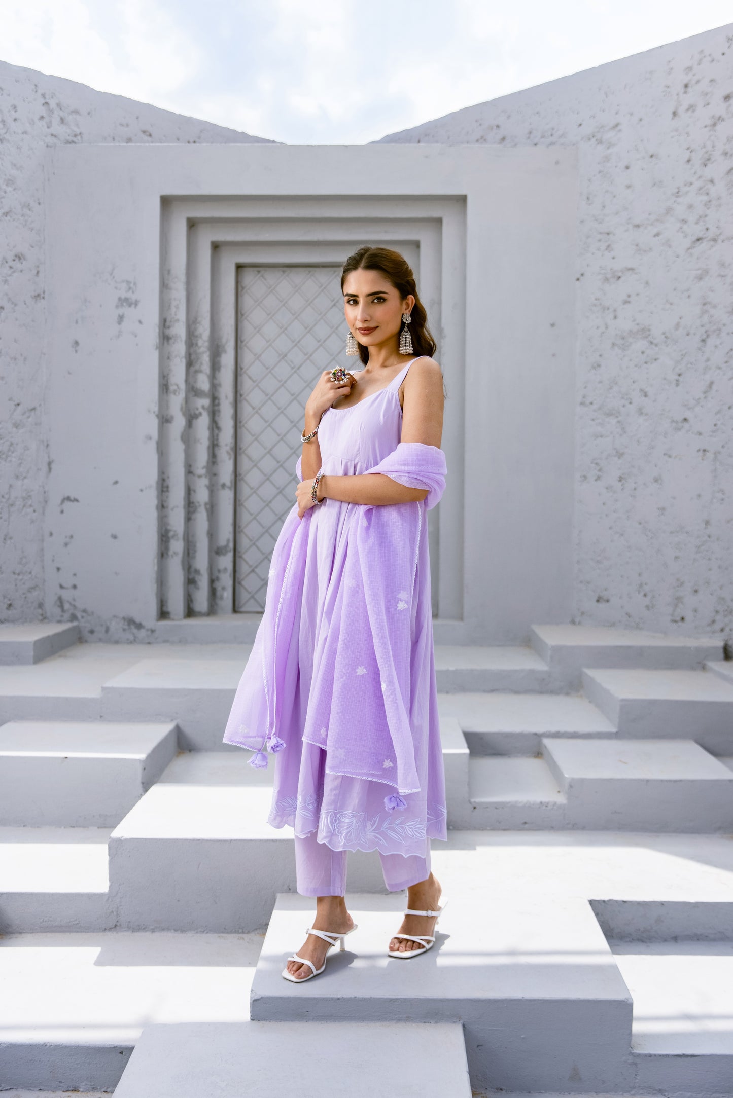 Lilac- Poplin Sleeveless