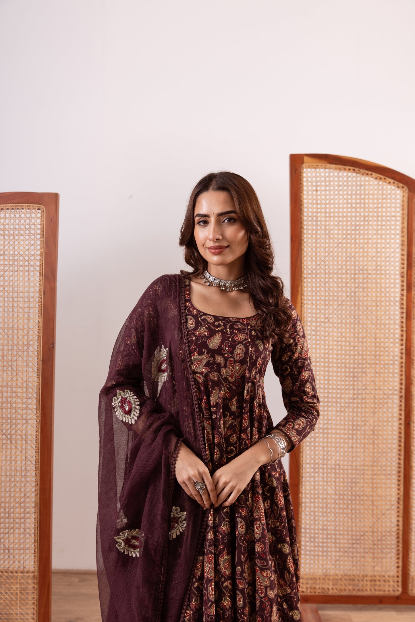 HERITAGE BROWNISH PLUM SLEEVED