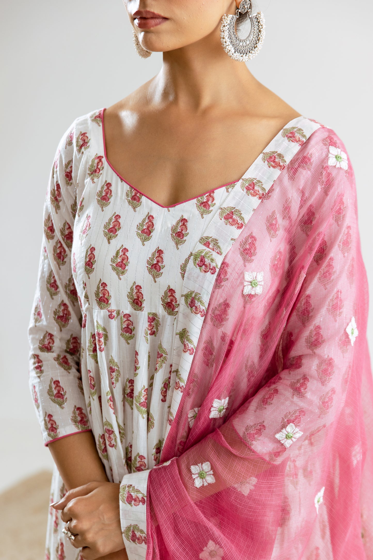 White X Pink Butti - Sleeved