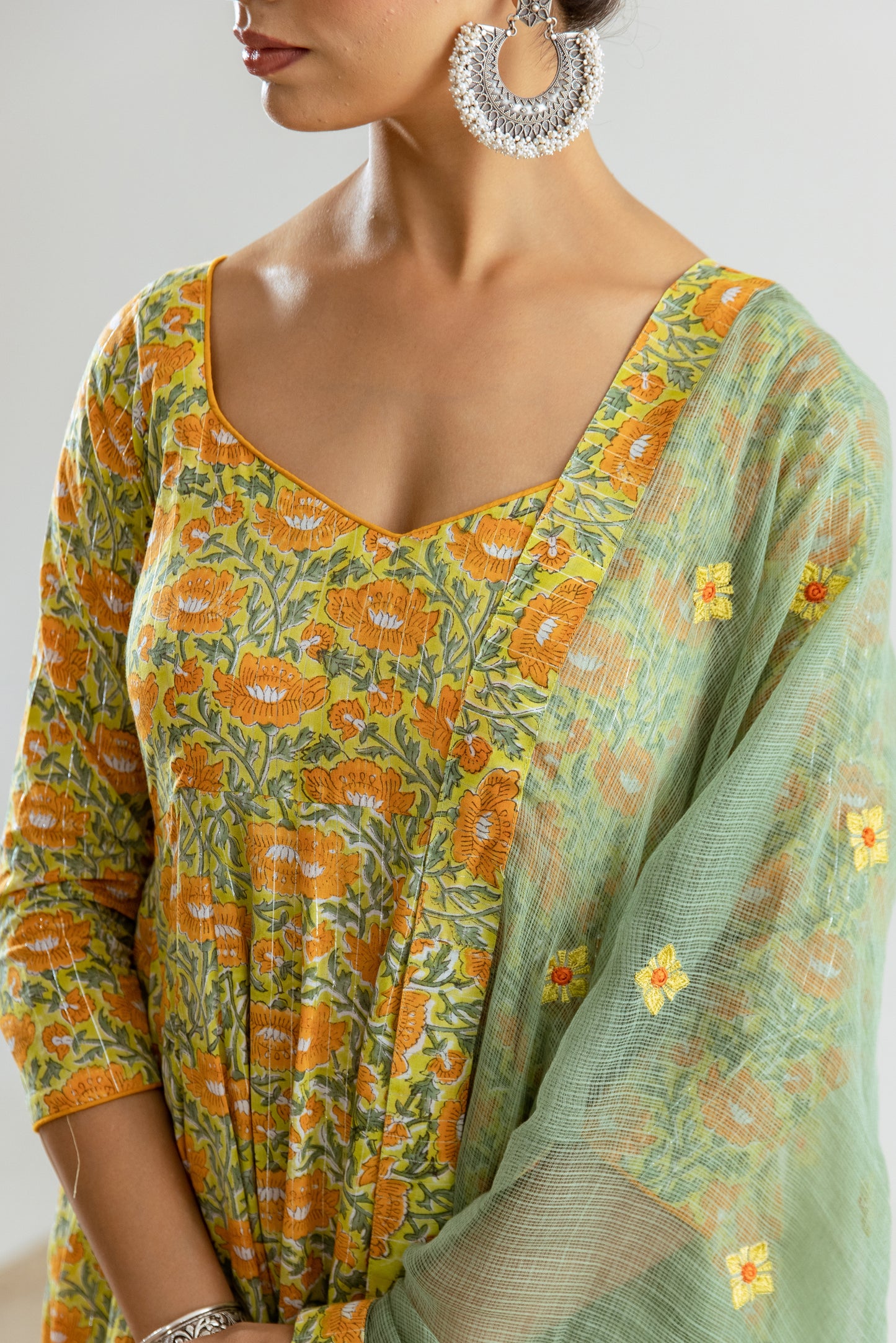 Acid Green X Mint Jaal - Sleeved